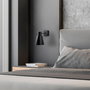 Opviq Lámpara de Pared Negra y Oro con Tapa de Cristal